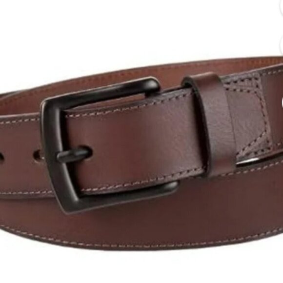 NWT! NEW! Columbia 100% Buffalo Leather Belt -Men's -Only Size L - Picture 4 of 5